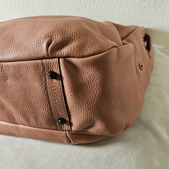 Coach Bandit Hobo 39 in Natural Pebble Leather with in side pochette purse - Picture 12 of 14